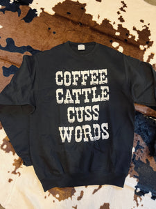 Cattle and Cuss Words Pullover