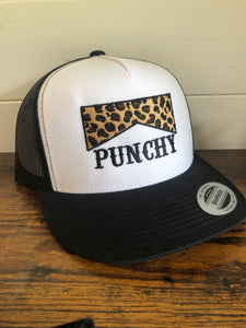 Leopard Punchy Hat