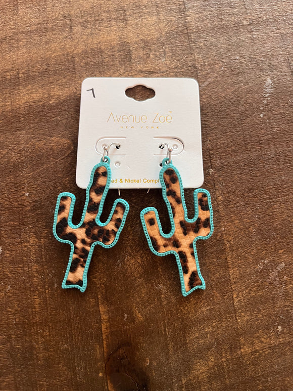 Cactus Earrings